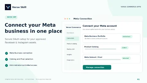 Facebook & Instagram Connect app screenshot preview