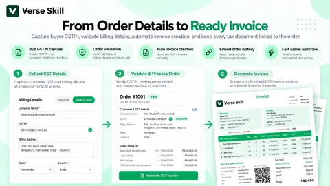 India GST Invoices & Reports app screenshot preview