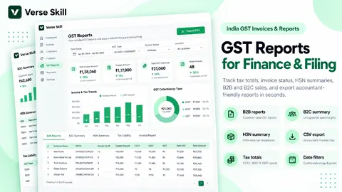 India GST Invoices & Reports — screenshot 2 of 6