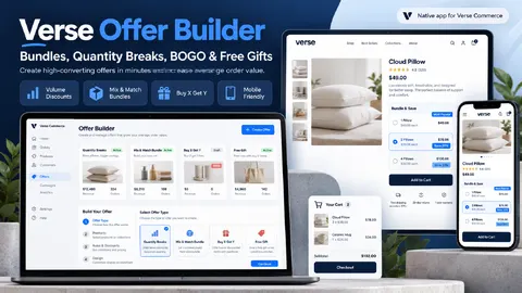 Verse Offer Builder – Quantity Breaks & Bundles app screenshot preview