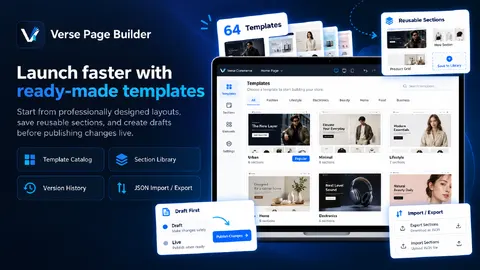 Verse Page Builder – Drag & Drop Page Builder — screenshot 3 of 6