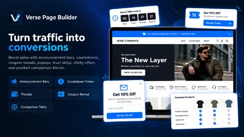 Verse Page Builder – Drag & Drop Page Builder — screenshot 4 of 6