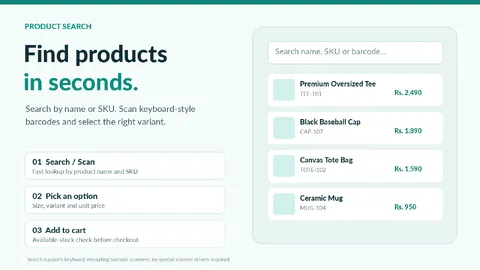 Point of Sale (POS) — Retail Checkout — screenshot 2 of 4