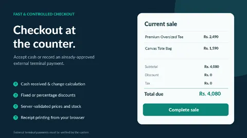 Point of Sale (POS) — Retail Checkout — screenshot 3 of 4