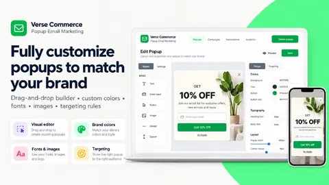 Verse Popups & Email Marketing — screenshot 5 of 5