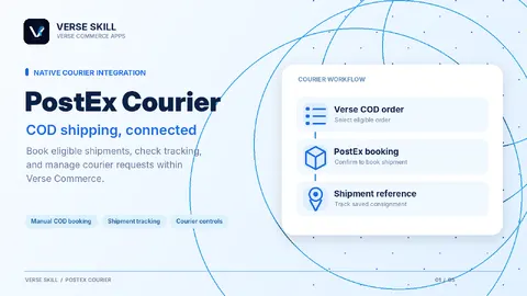 PostEx Courier — COD Shipping & Tracking app screenshot preview
