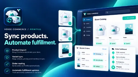 Printful Integration — Print-on-Demand Fulfillment app screenshot preview