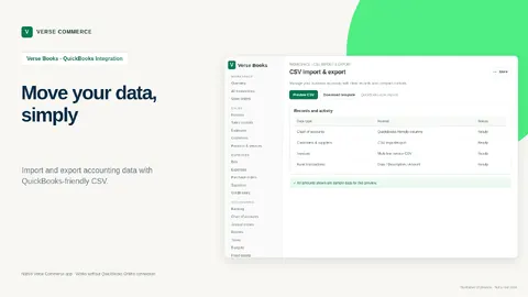 Verse Books — Accounting & QuickBooks Online Connector — screenshot 5 of 5