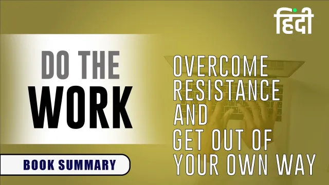 Do the Work Hindi Summary — Steven Pressfield