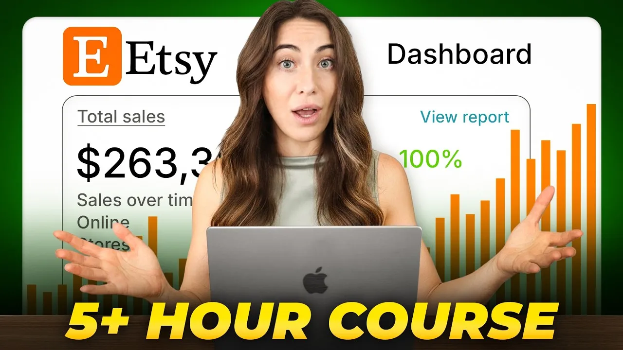 Start Selling on Etsy Course in English