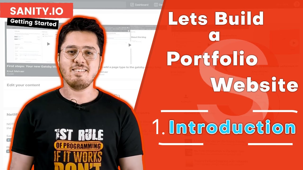 Sanity.io Tutorials in Hindi + Personal Portfolio Blog Project — CodeWithHarry